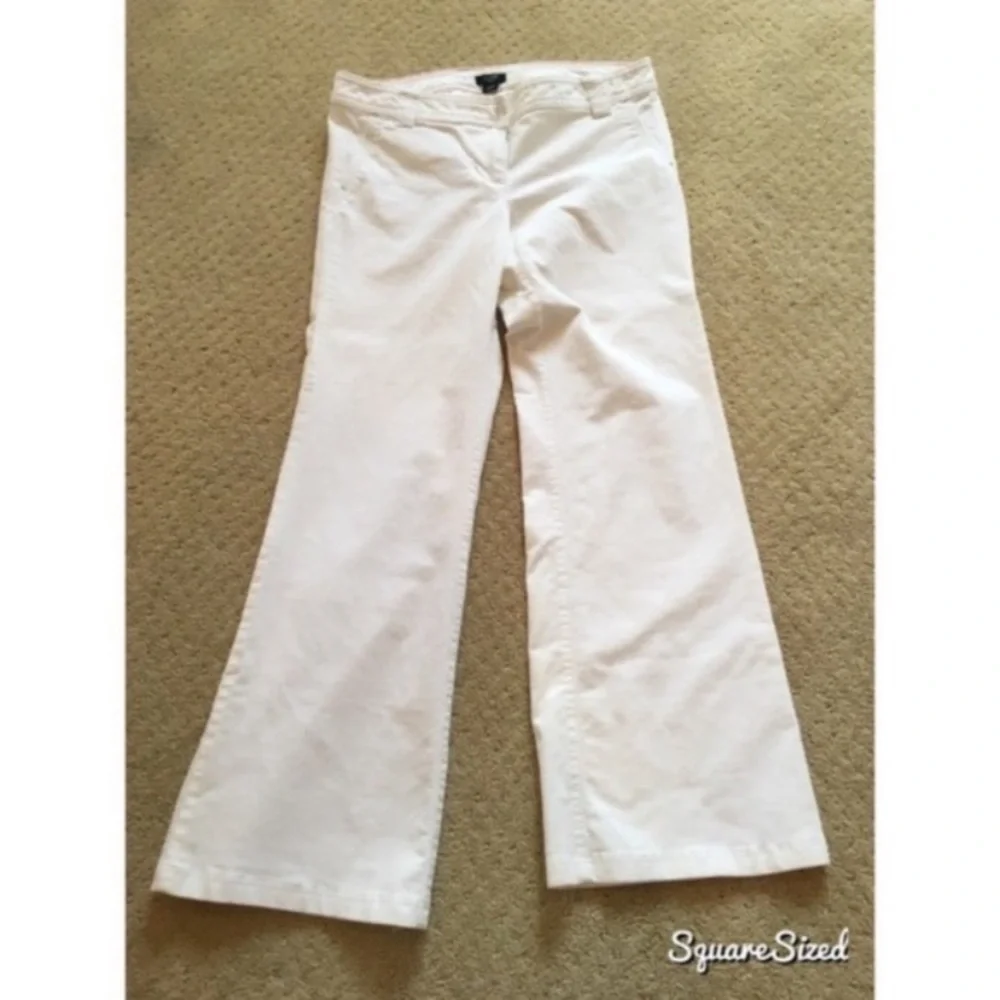 J.crew stretch white women’s cords size 2 petite